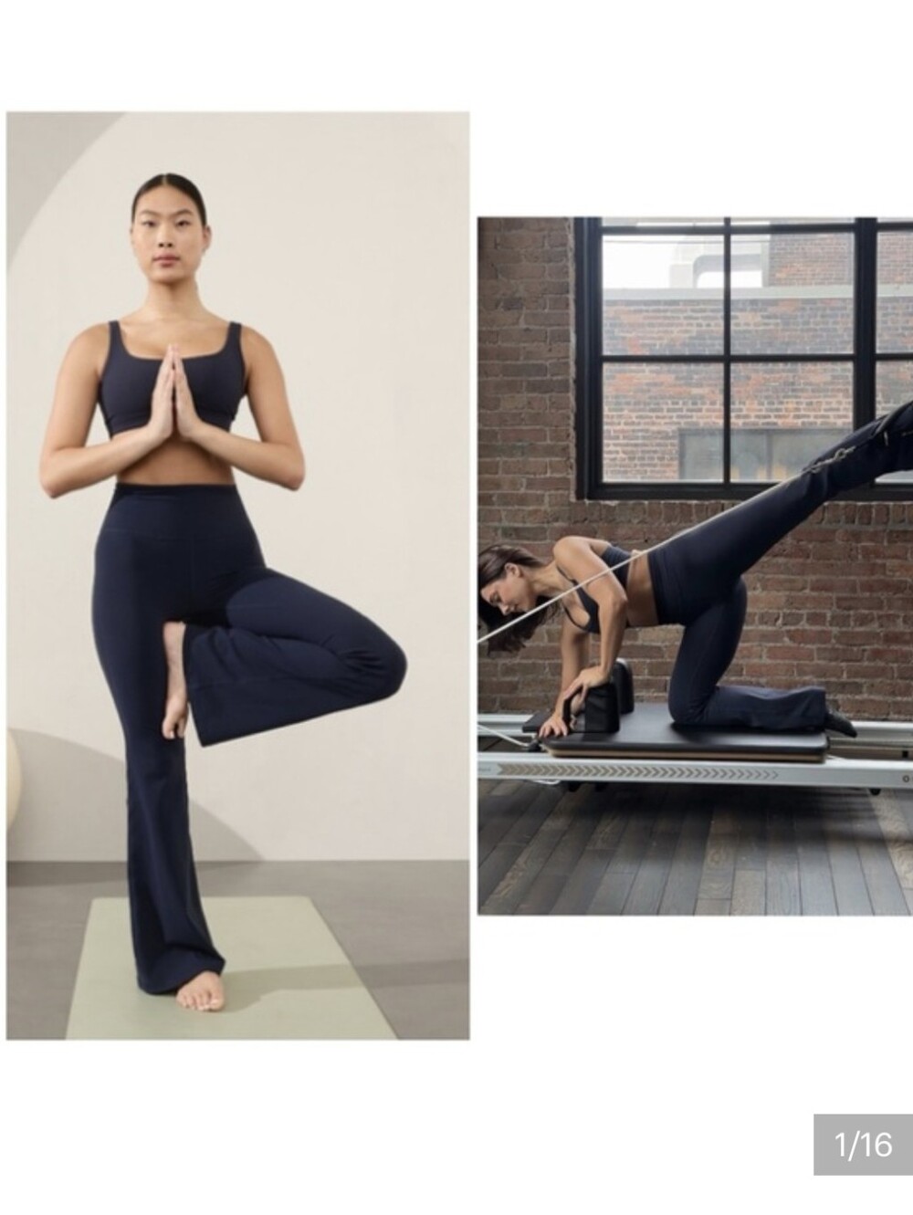 Athleta Elation Flare Pant Navy Size XL